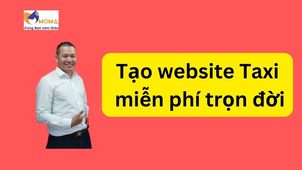 Tự thiết kế website dịch vụ Taxi Miễn phí trọn đời Ai cũng làm được trong 2 phút